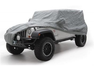 Jeep Wrangler JK 2 Door Grey Full Climate Cover Smittybilt