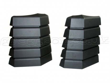 Jeep Wrangler YJ Black Hood Vent Daystar