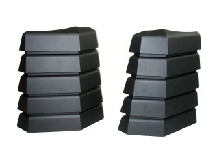 Jeep Wrangler TJ Black Hood Vent Daystar