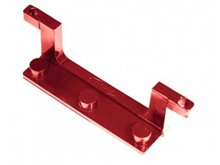 License Plate Retainer Bracket Red Daystar