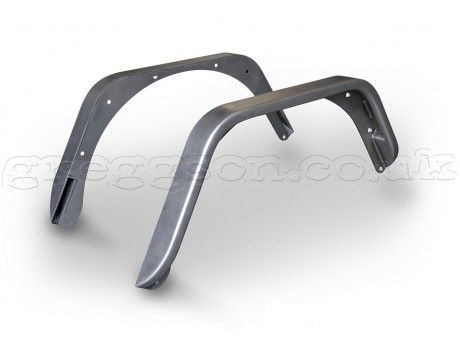 Jeep Wrangler TJ 3'' Aluminum Rear Bolt On Flares Fenders Pioson Spyder