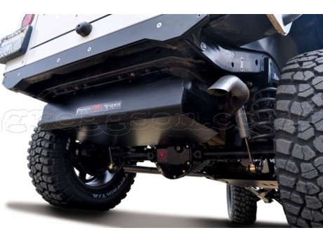 Jeep Wrangler TJ Gas Tank Skid Plate Pioson Spyder