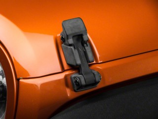 Jeep Wrangler TJ Black Hood Latches  Daystar