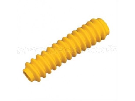 4x Shock Absorber Rubber Boots Yellow
