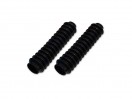 4x Shock Absorber Rubber Boots Black