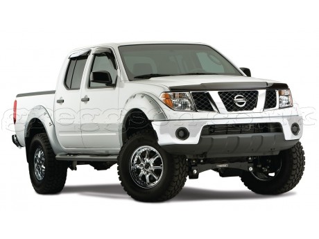Nissan Navara Front And Rear Fender Flares Bushwacker Boss Pocket Style Long Bed