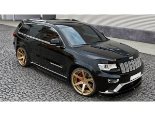 Jeep Grand Cherokee WK2 Summit Facelift (2014 -) Custom Front Bumper Lip Spoiler Extension Diffuser