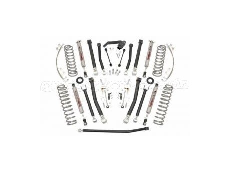 Jeep Wrangler JK (4D) 4" Lift Kit Suspension X-Series Rough Country