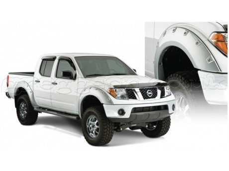 Nissan Navara Front And Rear Fender Flares Bushwacker Boss Pocket Style Short Bed