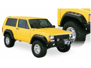 Jeep Cherokee XJ Front And Rear Fender Flares Cut-Out Style Bushwacker