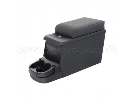 Jeep Wrangler YJ Security Floor Console Arm Rest Black Smittybilt