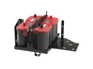 Jeep Wrangler JK Dual Battery Tray Optima Smittybilt