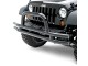 Jeep Wrangler YJ TJ Front Tubular Bull Bar Bumper With Hoop Smittybilt