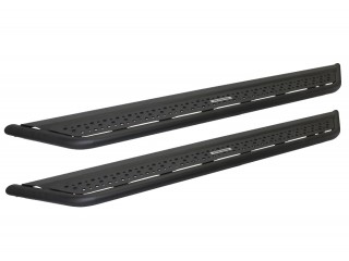 Toyota Hilux Steel Side Steps Dominator D6 Go Rhino