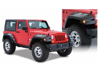 Jeep Wrangler JL Front and Rear Fender Flares Pocket Bushwacker Style