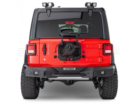 Jeep Wrangler JL / JLU / JL 4XE Rockline Rear Full Width Bumper Go Rhino