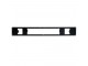 Front Plate For Two Cube LED 3x3" And 20" Light Bar Go Rhino SRM100