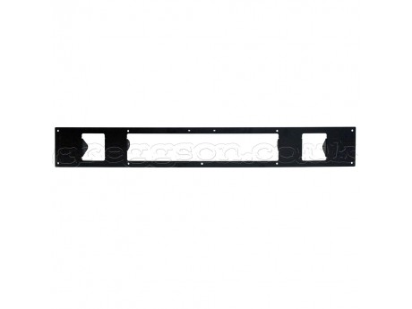 Front Plate For Two Cube LED 3x3" And 20" Light Bar Go Rhino SRM100