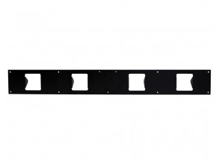 SRM100 Front Plate Four 3" x 3" Cube LED Light Roof Racks Go Rhino