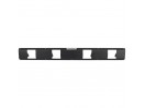 SRM100 Rear Plate Four 3" x 3" Cube LED Light Roof Racks Go Rhino